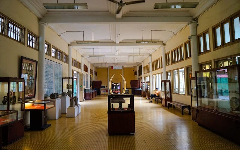 A corner in the first museum of Saigon