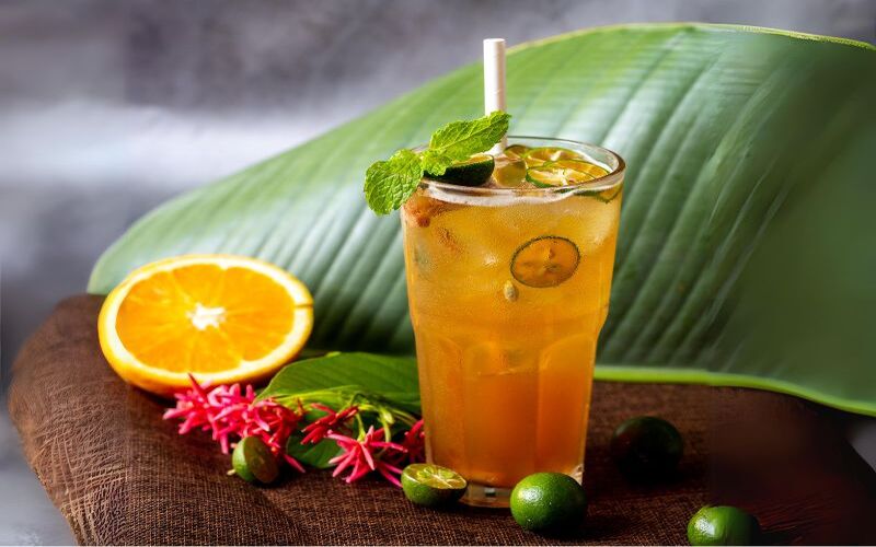 Kumquat tea - a fresh and popular drink in HCMC city (Source: Internet) 