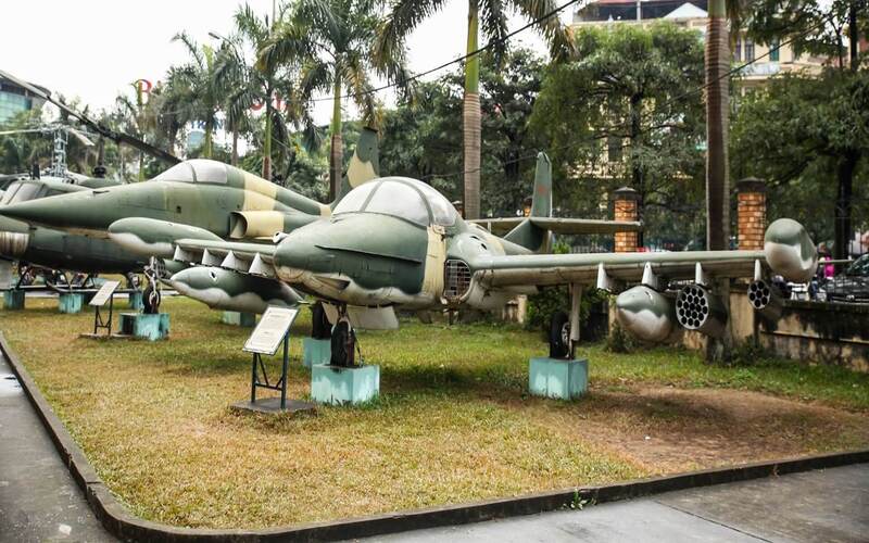The museum is impressive, with many grand artifacts