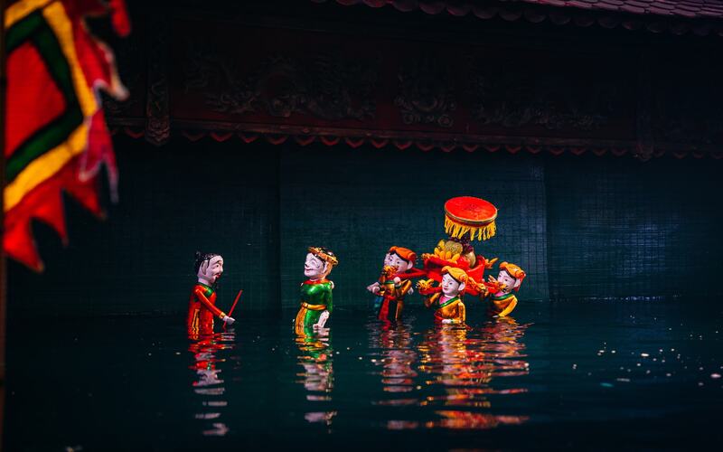Water puppetry stands out as a cultural symbol in Vietnam