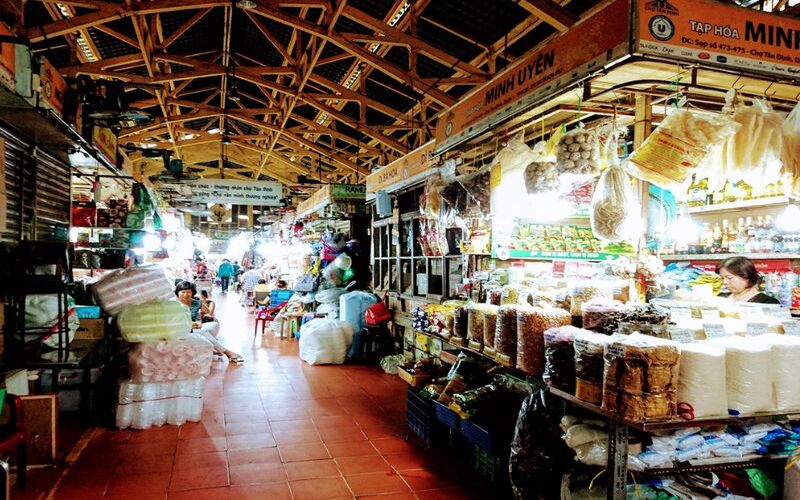 Tan Dinh Market is one of the most well-known markets among Saigon residents